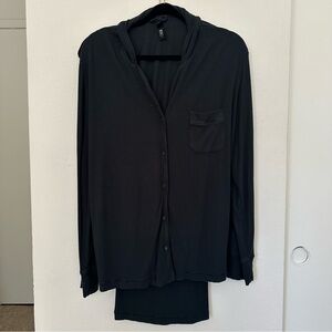 SKIMS Soft Lounge Sleep Set Pajamas Size L Green